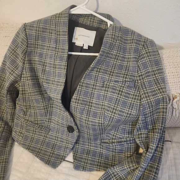 Anthropologie Cropped Blazer - Picture 3 of 5